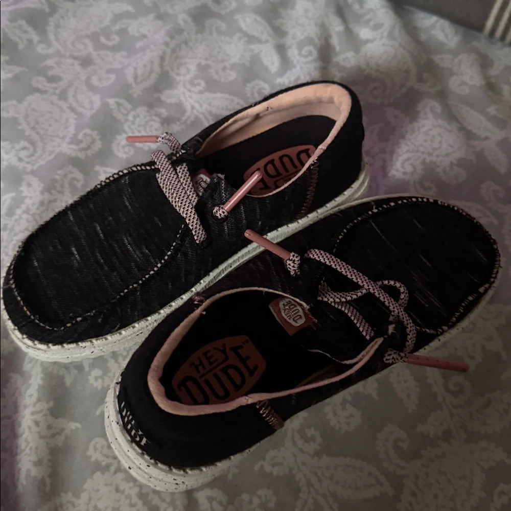 Size TD10 little kids Hey Dude shoes